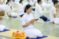 ภาพ No.88188:พิธีมุทิตาสักการะ เปรียญธรรม 9,6,3 และบาลีศึกษา 6,3  พิธีมอบดวงแก้วสามเณรทรงบาลีไวยากรณ์ วันอาทิตย์ 17 กันยายน พ.ศ. 2566 ณ สภาธรรมกายสากล วัดพระธรรมกาย