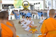 ภาพ No.231898:วันที่ 5 กรกฎาคม พ.ศ. 2568 พิธีถวายภัตตาหารเมนูสวรรค์ เพื่อการบรรลุธรรม ณ หอฉันคุณยายอาจารย์ฯ วัดพระธรรมกาย