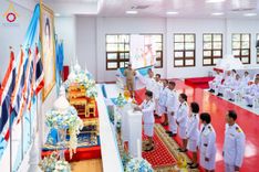 ภาพ No.237691:พิธีถวายเครื่องราชสักการะและวางพานพุ่ม และพิธีจุดเทียนถวายพระพรชัยมงคล เนื่องในโอกาสวันเฉลิมพระชนมพรรษา สมเด็จพระนางเจ้าสิริกิติ์ พระบรมราชินีนาถ พระบรมราชชนนีพันปีหลวง วันอังคารที่ 12 สิงหาคม พ.ศ. 2568  ณ อาคารปลูกศรัทธา 2 วัดพระธรรมกาย