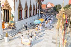 ภาพ No.199985:พิธีทอดผ้าป่าทำนุบำรุงศาสนสถาน ณ วัดบางไผ่นารถ ตำบลบางไทรป่า อำเภอบางเลน จังหวัดนครปฐม ในโครงการธรรมยาตรา กตัญญูบูชา มหาปูชนียาจารย์ พระมงคลเทพมุนี(สด จนฺทสโร) พระผู้ปราบมาร อนุสรณ์สถาน 7 แห่ง ปีที่ 13 วันที่ 22 มกราคม พ.ศ. 2568