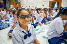ภาพ No.105076:วันรวมพลังเด็กดี V-star ผู้นำฟื้นฟูศีลธรรมโลก จังหวัดภูเก็ต วันที่ 19 ธันวาคม พ.ศ. 2566 ณ โรงเรียนเมืองถลาง จ.ภูเก็ต