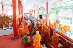 ภาพ No.234458:วันพฤหัสบดีที่ 24 กรกฎาคม พ.ศ. 2568 พิธีถวายสังฆทานแก่คณะสงฆ์ 323 วัด , พิธีมอบกองทุนหนุนแรงใจช่วยครูใต้ , พิธีทำบุญส่วนกุศลแด่ผู้วายชนม์ ในเหตุการณ์ความไม่สงบ 4 จังหวัด ชายแดนภาคใต้ (ปัตตานี , ยะลา , นราธิวาส , สงขลา) ปีที่ 21 ครั้งที่ 179 ณ วัดเวฬุวัน 