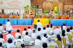 ภาพ No.235081:วันเสาร์ที่ 26 กรกฎาคม พ.ศ. 2568 พิธีทอดผ้าป่าบูรณปฏิสังขรณ์ วัดสามพระยาวรวิหาร ณ ศาลาอบรมสงฆ์ วัดสามพระยาวรวิหาร เขตพระนคร กรุงเทพมหานครฯ