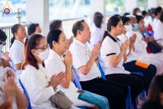 ภาพ No.199928:พิธีทอดผ้าป่าทำนุบำรุงศาสนสถาน ณ วัดบางช้างใต้ ตำบลบางช้าง อำเภอสามพราน จังหวัดนครปฐม ในโครงการธรรมยาตรา กตัญญูบูชา มหาปูชนียาจารย์ พระมงคลเทพมุนี(สด จนฺทสโร) พระผู้ปราบมาร อนุสรณ์สถาน 7 แห่ง ปีที่ 13 วันที่ 22 มกราคม พ.ศ. 2568