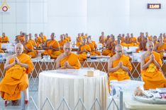 ภาพ No.177413:พิธีถวายภัตตาหารเมนูสวรรค์ และพิธีบุพเปตพลี ครั้งที่ 158 ร่วมอุทิศบุญแด่หมู่ญาติที่ล่วงลับไปแล้ว และสืบทอดอายุพระพุทธศาสนา ณ วัดพระธรรมกาย วันที่ 30 พฤศจิกายน พ.ศ.2567 (วันพระ แรม 15 ค่ำ เดือน 12)