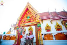 ภาพ No.189299:พิธีทอดผ้าป่าทำนุบำรุงศาสนสถาน ในโครงการธรรมยาตรา กตัญญูบูชา มหาปูชนียาจารย์ พระมงคลเทพมุนี(สด จนฺทสโร) พระผู้ปราบมาร อนุสรณ์สถาน 7 แห่ง ปีที่ 13 ณ วัดใหม่นพรัตน์  ต.เนินพระปรางค์ อ.สองพี่น้อง จ.สุพรรณบุรี วันที่ 5 มกราคม พ.ศ. 2568