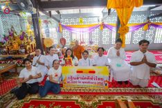 ภาพ No.170012:พิธีทอดกฐิน ณ วัดเขาสมอระบัง จ.เพชรบุรี ในโครงการกฐินสามัคคีทั่วไทย 30,000 วัด บูชาธรรม 80 ปี หลวงพ่อธัมมชโย โดยคณะศิษยานุศิษย์วัดพระธรรมกาย วันที่ 26 ตุลาคม พ.ศ. 2567