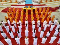 ภาพ No.81606:พิธีหล่อพระประธานเพื่อประดิษฐาน ณ ห้องแก้วสารพัดนึก 2 เนื่องในวันวิสาขบูชา วันเสาร์ที่ 3 มิถุนายน 2566 ณ วัดพระธรรมกาย จ.ปทุมธานี