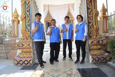 ภาพ No.200139:พิธีทอดผ้าป่าทำนุบำรุงศาสนสถาน ณ วัดบางไผ่นารถ ตำบลบางไทรป่า อำเภอบางเลน จังหวัดนครปฐม ในโครงการธรรมยาตรา กตัญญูบูชา มหาปูชนียาจารย์ พระมงคลเทพมุนี(สด จนฺทสโร) พระผู้ปราบมาร อนุสรณ์สถาน 7 แห่ง ปีที่ 13 วันที่ 22 มกราคม พ.ศ. 2568