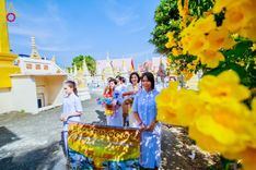 ภาพ No.178859:พิธีทอดกฐิน ณ วัดเจริญวราราม อ.บางบ่อ จ.สมุทรปราการ  ในโครงการกฐินสามัคคีทั่วไทย 30,000 วัด บูชาธรรม 80 ปี หลวงพ่อธัมมชโย โดยคณะศิษยานุศิษย์วัดพระธรรมกาย วันที่ 10 พฤศจิกายน พ.ศ. 2567