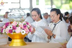 ภาพ No.167369:พิธีบุพเปตพลี ครั้งที่ 157 ร่วมอุทิศบุญกุศลแด่หมู่ญาติที่ล่วงลับไปแล้ว และสืบทอดอายุพระพุทธศาสนา วันพฤหัสที่ 31 ตุลาคม พ.ศ. 2567 (วันพระ แรม 14 ค่ำ เดือน 11) ณ หอฉันคุณยายอาจารย์ฯ วัดพระธรรมกาย