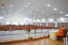 ภาพ No.230644:วันอาทิตย์ที่ 29 มิถุนายน พ.ศ. 2568 ศูนย์ปฏิบัติธรรมสระบุรี ได้จัดงานสัมนาคณะสงฆ์ โซนกลาง 2 (สระบุรี , อ่างทอง , สิงห์บุรี ) เพื่องานกฐินสามัคคี 30,000 วัดทั่วไทยเพื่อฟื้นฟูพระพุทธศาสนา ณ ศูนย์ปฏิบัติธรรมสระบุรี อ.พระพุทธบาท จ.สระบุรี