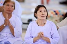 ภาพ No.236141:วันที่ 3 สิงหาคม พ.ศ. 2568 พิธีบูชาข้าวพระ ณ สภาธรรมกายสากล วัดพระธรรมกาย