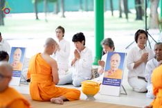 ภาพ No.244863:วันเสาร์ที่ 6 กันยายน พ.ศ. 2568 พิธีถวายบาตร บรรพชา อุปสมบทของนาคธรรมทายาท โครงการอุปสมบทหมู่บูชาธรรมครบรอบ 108 ปี  วันครูผู้ค้นพบวิชชาธรรมกาย ณ โบสถ์พระไตรปิฎก วัดพระธรรมกาย