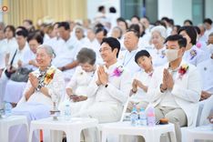 ภาพ No.230092:วันพฤหัสบดีที่ 26 มิถุนายน พ.ศ. 2568 พิธีทอดผ้าป่าฉลองอาคารชุดศูนย์ปฏิบัติธรรมน้ำใสใจสว่าง น้อมบูชาธรรมอายุวัฒนะมงคล 81 ปี หลวงพ่อธัมมชโย ณ ศูนย์ปฏิบัติธรรมน้ำใสใจสว่าง เขตบางกอกน้อย กรุงเทพมหานคร