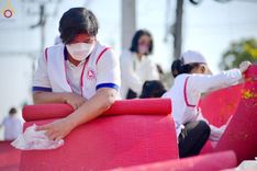 ภาพ No.208098:V.55 สารพัดV สารพัดดี ที่วัดพระธรรมกาย ในโครงการธรรมยาตรา กตัญญูบูชา มหาปูชนียาจารย์ พระมงคลเทพมุนี (สด จนฺทสโร) พระผู้ปราบมาร อนุสรณ์สถาน 7 แห่ง ปีที่ 13 ระหว่างวันที่ 2-31 มกราคม พ.ศ. 2568