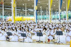 ภาพ No.83910:พิธีมุทิตาอุปสมบทพระมหาเปรียญธรรม ในวันอาทิตย์ที่ 2 กรกฎาคม พ.ศ.2566 ณ สภาธรรมกายสากล วัดพระธรรมกาย