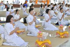 ภาพ No.231895:วันที่ 5 กรกฎาคม พ.ศ. 2568 พิธีถวายภัตตาหารเมนูสวรรค์ เพื่อการบรรลุธรรม ณ หอฉันคุณยายอาจารย์ฯ วัดพระธรรมกาย