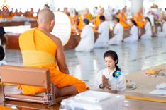 ภาพ No.58611:พิธีบุพเปตพลี ครั้งที่ 149 ร่วมอุทิศบุญแด่หมู่ญาติที่ล่วงลับไปแล้ว และสืบทอดอายุพระพุทธศาสนา วันอังคารที่ 23 เมษายน พ.ศ. 2567 (วันพระ ขึ้น 15 ค่ำ เดือน 5) ณ หอฉันคุณยายอาจารย์ฯ วัดพระธรรมกาย