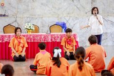 ภาพ No.246391:วันที่ 8-9 กันยายน พ.ศ. 2568 ศูนย์ปฏิบัติธรรมสมุทรปราการ นำทีมจัดอบรมโครงการอบรมคุณธรรม , จริยธรรม ในหัวข้อ การค้นพบศักยภาพในตนเอง เพื่อพัฒนานิสัย ผ่านนวัตกรรมความดีสากล ณ โรงเรียนวัดราษฎ์บูรณะ ต.บางปลา อ.บางพลี จ.สมุทรปราการ