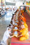 ภาพ No.189340:พิธีทอดผ้าป่าทำนุบำรุงศาสนสถาน ในโครงการธรรมยาตรา กตัญญูบูชา มหาปูชนียาจารย์ พระมงคลเทพมุนี(สด จนฺทสโร) พระผู้ปราบมาร อนุสรณ์สถาน 7 แห่ง ปีที่ 13 ณ วัดใหม่นพรัตน์  ต.เนินพระปรางค์ อ.สองพี่น้อง จ.สุพรรณบุรี วันที่ 5 มกราคม พ.ศ. 2568