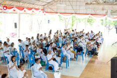 ภาพ No.251495:วันเสาร์ที่ 11 ตุลาคม พ.ศ. 2568 พิธีทอดกฐินสามัคคีประจำปี พ.ศ. 2568 สร้างทุกสิ่ง เพื่อการสร้างคนให้เป็นคนดี ณ ศูนย์อบรมเยาวชนปักธงชัย นครราชสีมา