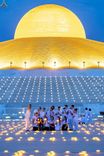 ภาพ No.241006:วันพุธที่ 27 สิงหาคม พ.ศ. 2568 พิธีจุดประทีป ในวันธรรมชัย ณ วัดพระธรรมกาย